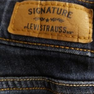 Womens Jean Cropped Pants Size 22